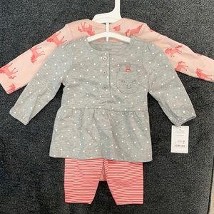 Carter’s 3 piece outfit set.